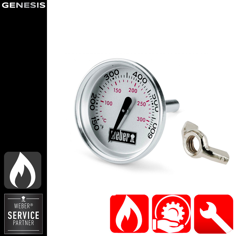 Termometro Per Barbecue In Acciaio Inox - GUMEI 10-400°C Per Griglie E Affumicatori - Foto 7