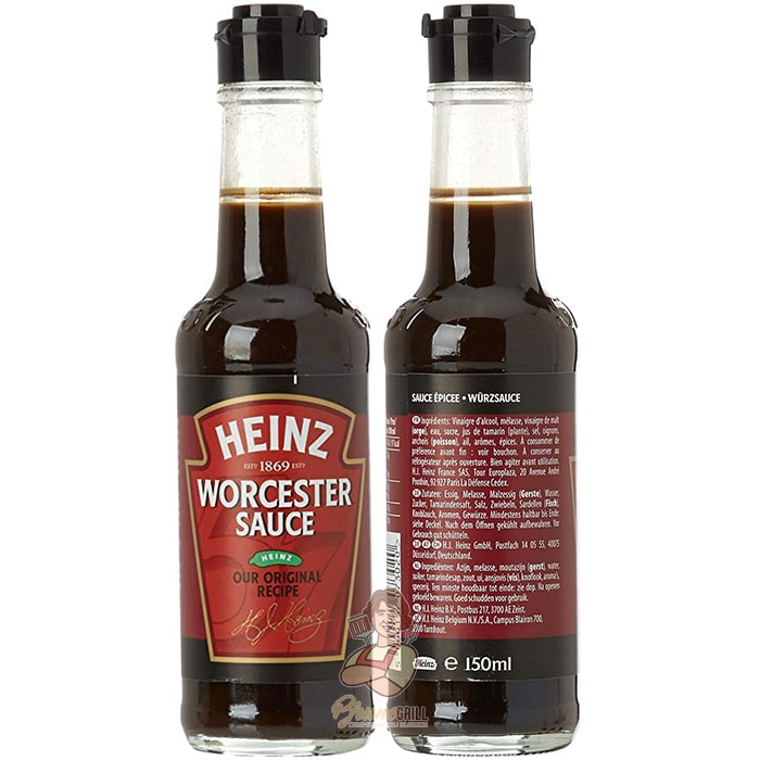 Добавьте вустерский соус. Соус Heinz Worcestershire. Соус Heinz Worcestershire 290мл. Соус Ворчестер (вустерский) Хайнц. Хайнц Ворчестер соус состав.