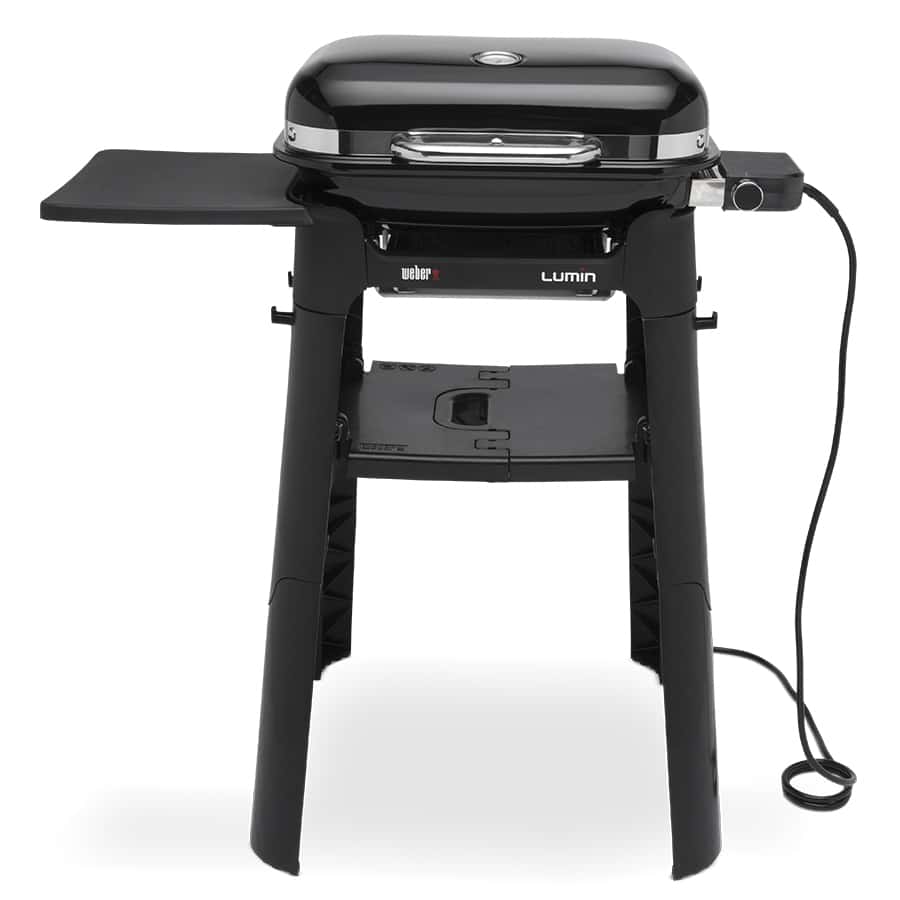 Weber Lumin Stand Black Barbecue Elettrico